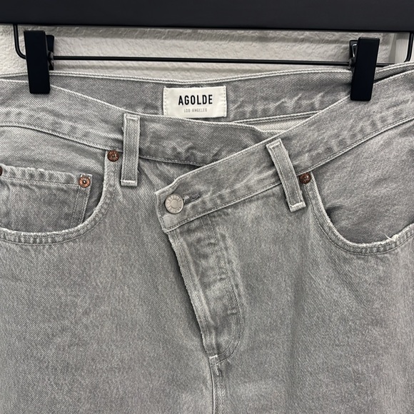 Agolde Criss-Cross Jeans - Rain - 27 - Picture 5 of 8